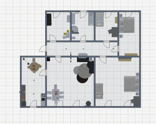 a floor plan of aasteryasteryasteryasteryasteryasteryasteryasteryasteryasteryastery at Ferienwohnung Gubener Neißeglück 23 in Guben