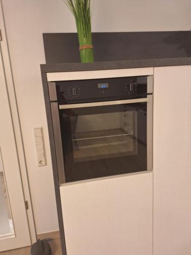 Dapur atau dapur kecil di Apartment Annies Deichliebe