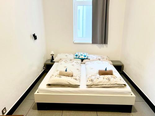 Postel nebo postele na pokoji v ubytování Accommodation near city center Brno