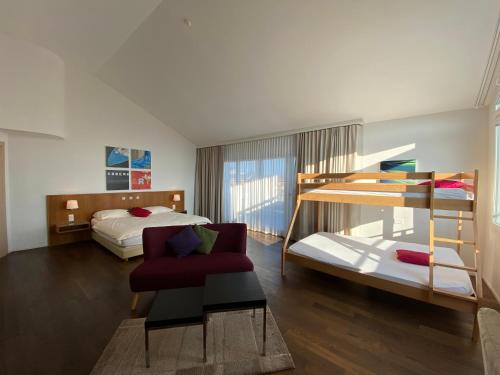 Postel nebo postele na pokoji v ubytování Businesshotel Lux