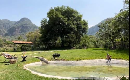 Fotografie z fotogalerie ubytování Cabaña Encino Saúco v destinaci Malinalco
