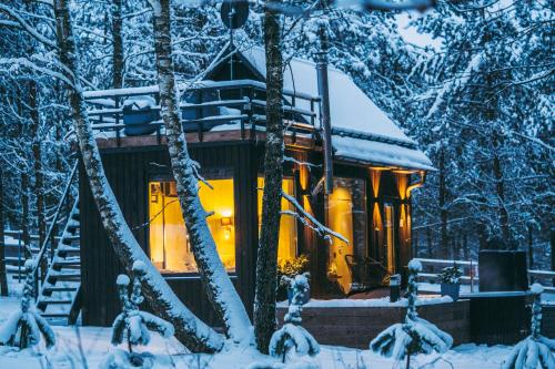 BRENDIS -'Virš Ąžuolų' - Forest SPA - FREE jacuzzi v zimě