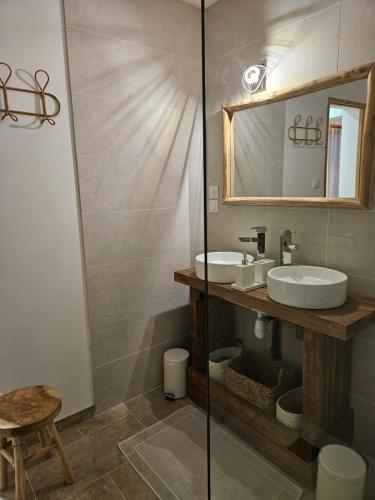 Kúpeľňa v ubytovaní Gite le Montinho