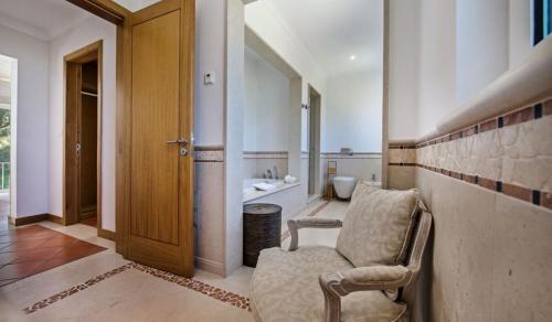 Χώρος καθιστικού στο Villa Gondra - Quinta do Lago - heated pool