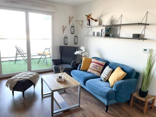 Grand appartement calme et lumineux