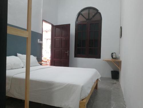 Кровать или кровати в номере Hanoi AVANA HOMESTAY LONG BIEN