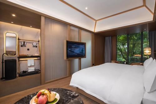 Katil atau katil-katil dalam bilik di Hotel Maree