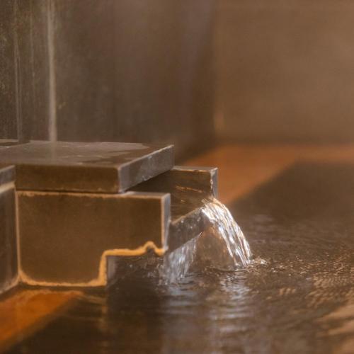 a close up of a metal object on a table at Kona Stay Bicycle Resort in Izunokuni