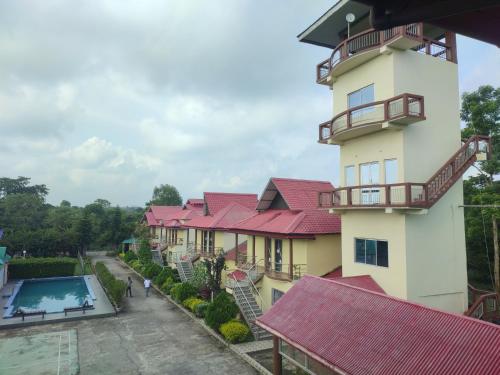 Bazén v ubytování Maa Greenary View - A Holiday Resort nebo v jeho okolí