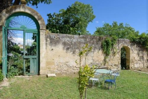 Κήπος έξω από το Château Teillan - Cadran solaire