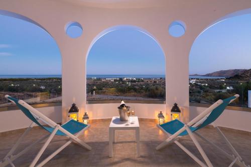 Balkoni atau teres di Villa Zoe Blu