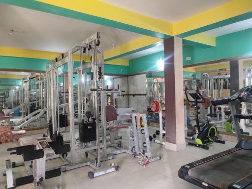 Fitness centrum a/nebo fitness zařízení v ubytování Maa Greenary View - A Holiday Resort