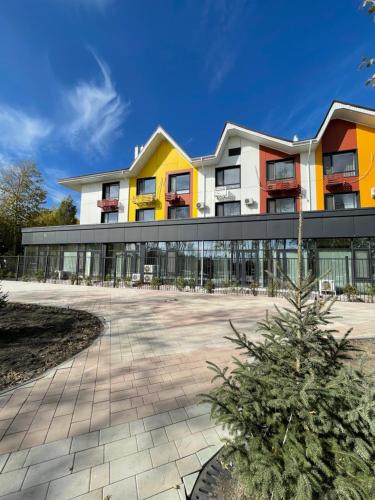 Budova, kde se apartmán nachází