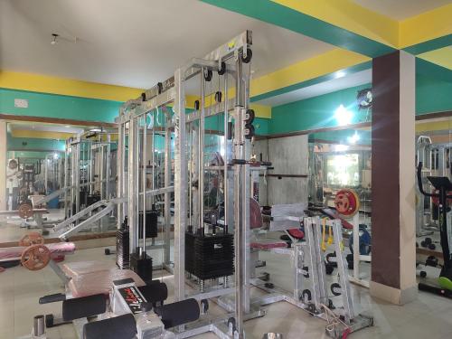 Fitness centrum a/nebo fitness zařízení v ubytování Maa Greenary View - A Holiday Resort