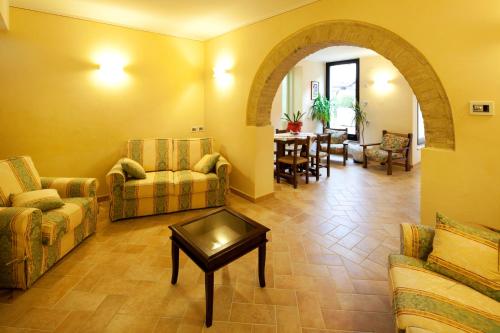 Χώρος καθιστικού στο Hotel Bellavista