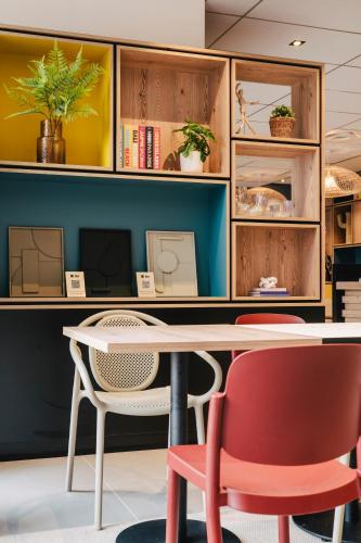 ibis Rouen Centre Rive Droite Pasteurにあるシーティングエリア