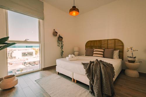 Postel nebo postele na pokoji v ubytování One Bedroom Apartment Hosted By Voyage