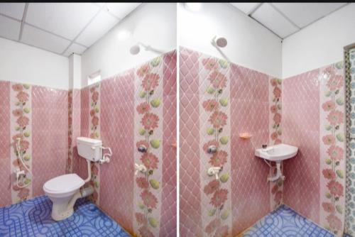 Koupelna v ubytování Sea Bird Resort Resturant