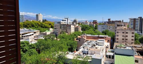 Udsigt til Mendoza eller udsigt til byen taget fra lejligheden