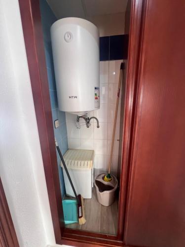 Ένα μπάνιο στο Apartamento El Faro
