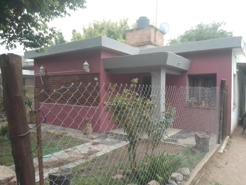 Bygningen som feriehuset ligger i