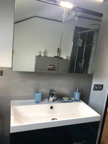 Koupelna v ubytování Apartment Rosi SECONDO