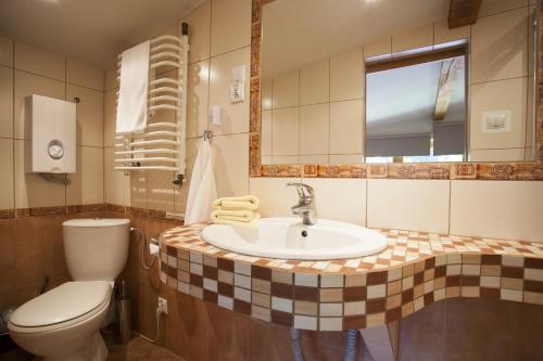 Kúpeľňa v ubytovaní Apartament Na Górskiej