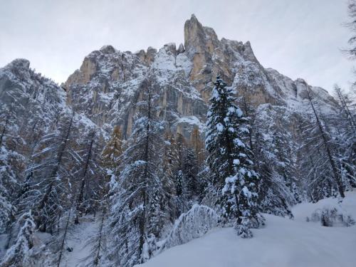 Ciasa de Anz in de winter