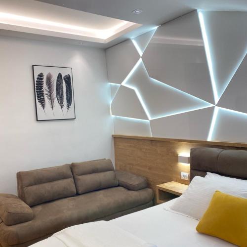 Χώρος καθιστικού στο Hotel Comfort & Villas