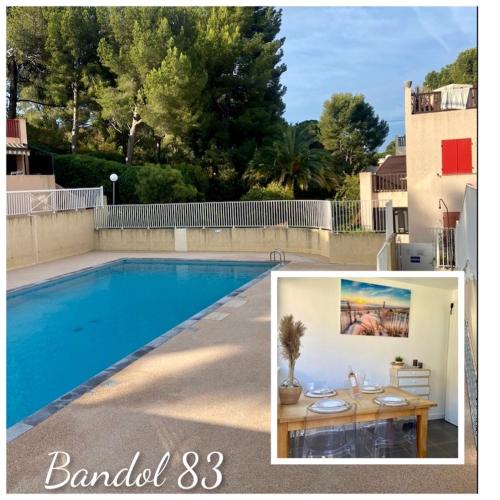 Appartement avec piscine et accès plage à Bandol
