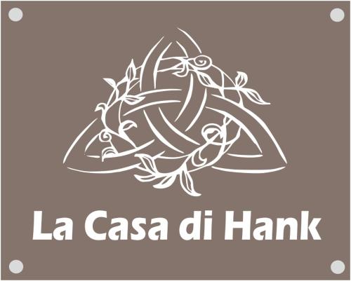 Un'aragosta in bianco e nero con il testo "La casa dh hand" di La Casa di Hank a Imola