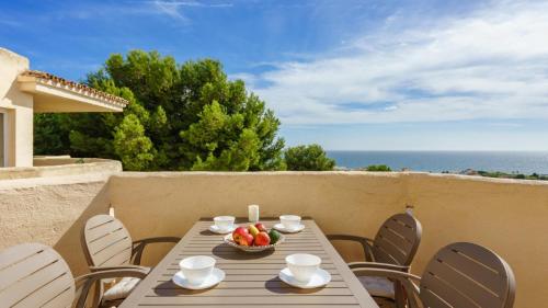 Tranquil sea view haven: 2BR with TerracePool