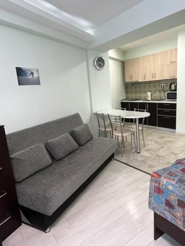Η κουζίνα ή μικρή κουζίνα στο Gudauri Palace apartments in New Gudauri