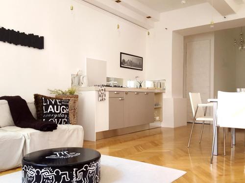 Η κουζίνα ή μικρή κουζίνα στο Apartment Pod Gradom
