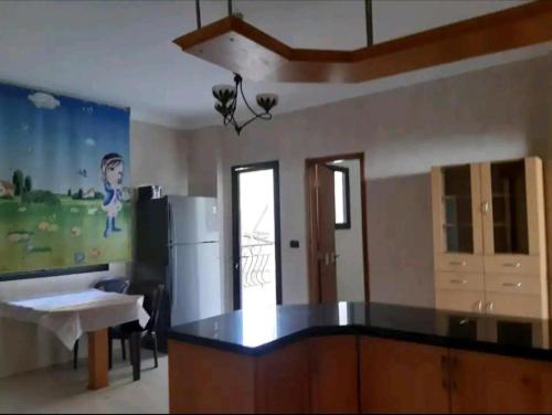 A kitchen or kitchenette at Stunning 4-Bed Apartment in Ain Saadeh