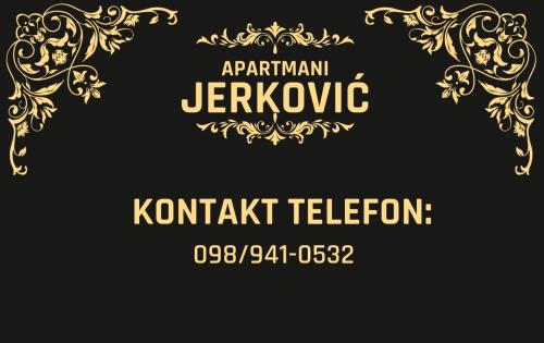 Πιστοποιητικό, βραβείο, πινακίδα ή έγγραφο που προβάλλεται στο APARTMANI JERKOVIĆ - DUNAV 2