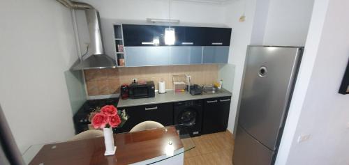 Kjøkken eller kjøkkenkrok på Apartament DreamHouse Titan - Rasarit de Soare