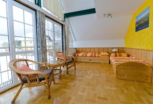 Posezení v ubytování Haus Helga