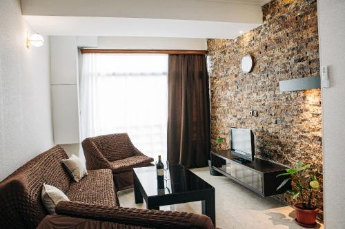 Гостиная зона в Apartament444