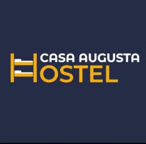 a sign that reads casa aucuta hospital at Casa Augusta 4 in Braga
