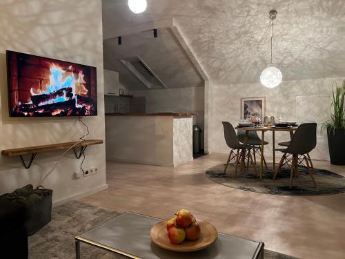 Galeriebild der Unterkunft Lichtdurchflutete Dachgeschoss-Wohnung mit großem Balkon in Bruckmühl