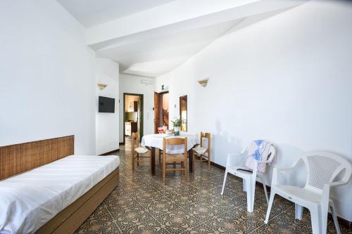 Ένα ή περισσότερα κρεβάτια σε δωμάτιο στο Residence Villa Liliana