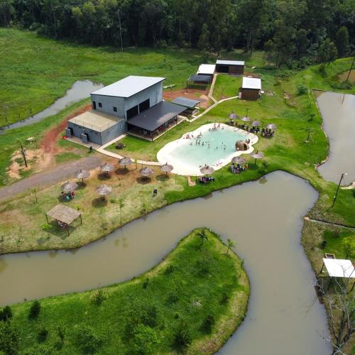 Landskap semula jadi dekat dengan perkhemahan ini