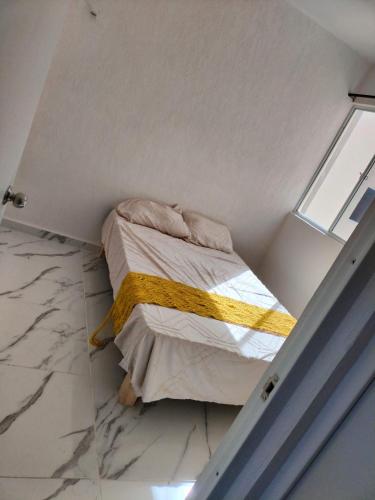 Krevet ili kreveti u jedinici u objektu Habitación privada en Tulum