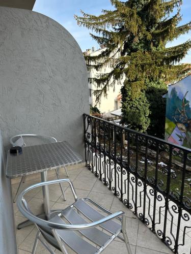 Balkon oz. terasa v nastanitvi Guesthouse Petra