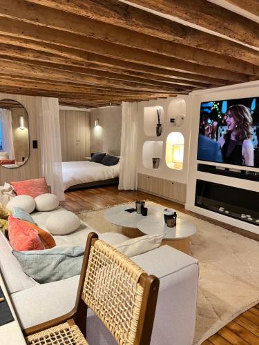 Appartement luxe Louvre Paris