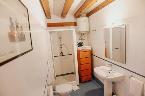 Bilik mandi di Anacreonte Ortigia Apartment
