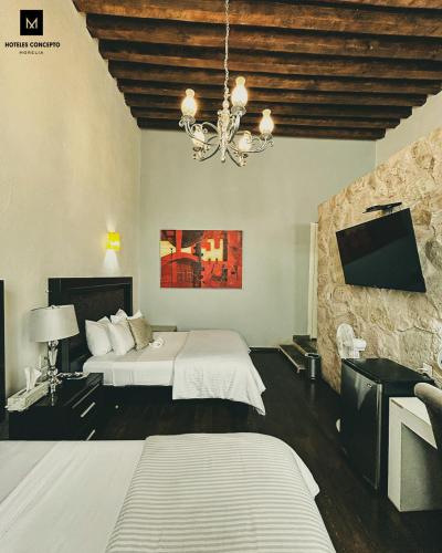 Μια τηλεόραση ή/και κέντρο ψυχαγωγίας στο M Hoteles Concepto