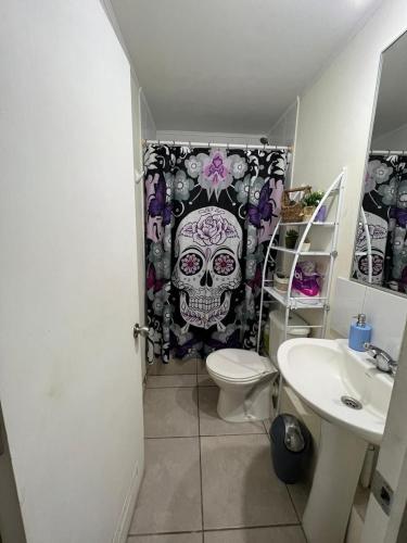 Casa Coquimbo tesisinde bir banyo