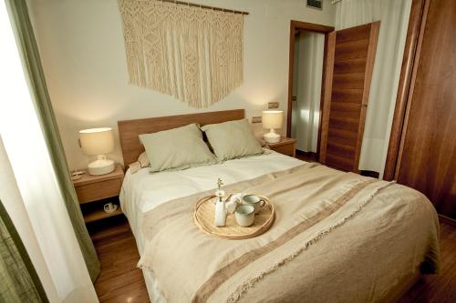 Posteľ alebo postele v izbe v ubytovaní Salamanca Rentals - Apartamento con terraza a 1 minuto de la Plaza Mayor